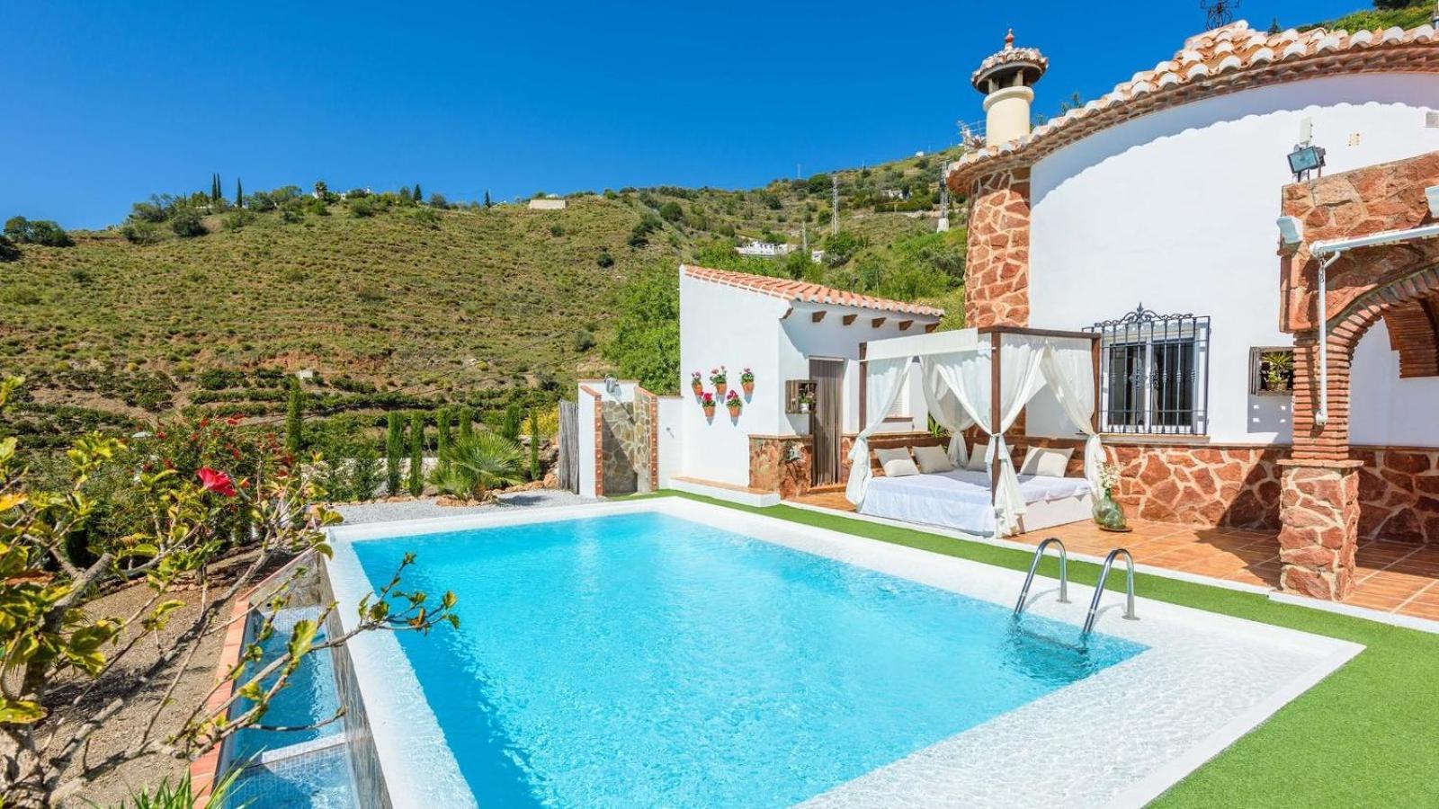 Villa Las Palmeras De Torrox By Ruralidays Exterior foto