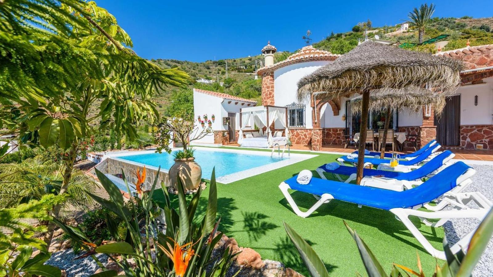 Villa Las Palmeras De Torrox By Ruralidays Exterior foto